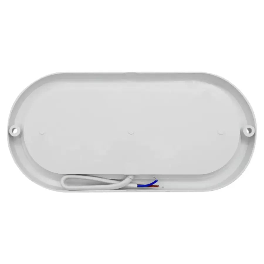 LED stropní svítidlo FANTAS Oval 15W 20cm Bílé Exteriér IP65 Výchozí název Alessandro Design