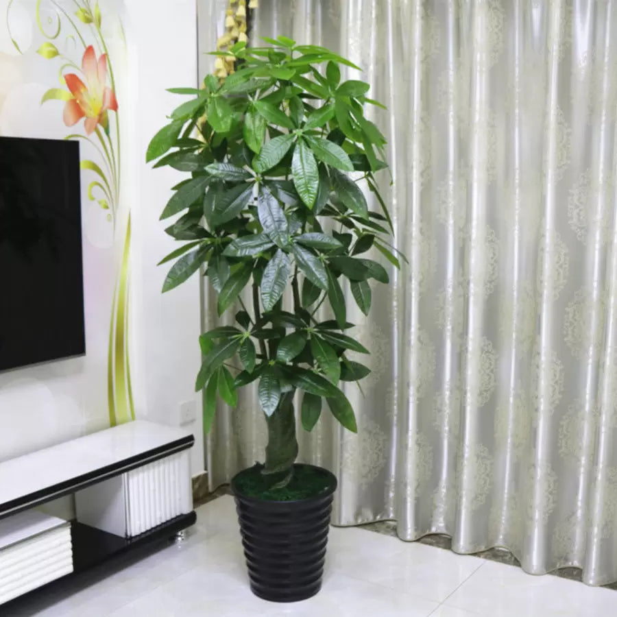 Umělá rostlina Schefflera arboricola, bez květináče, 150 cm zelená Výchozí název Alessandro Design