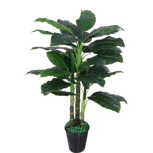 Umělá rostlina Dieffenbachia, bez květináče, 160cm Zelená Výchozí název Alessandro Design