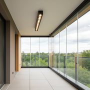 Proiector LED Liniar Aplicat Grilă 15W, Lumina Neutra 4000K, 10 surse, 27 x 3.5 x 6.5 cm Plafoniere LED Default Title Alessandro Design
