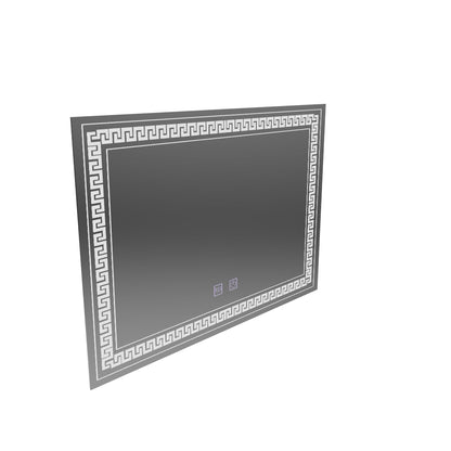 Obdélníkové LED zrcátko 80x60 Touch Volta Systém odmlžování