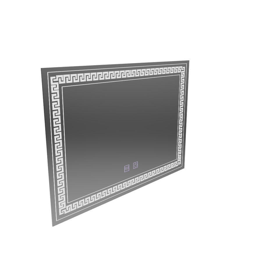 Obdélníkové LED zrcátko 80x60 Touch Volta Systém odmlžování