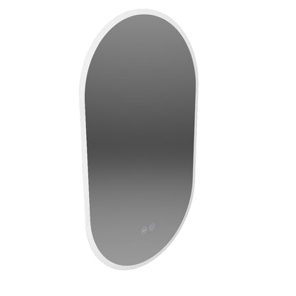 Llexort oválné LED zrcadlo 60x80cm, Touch, Demister System, Stmívatelné