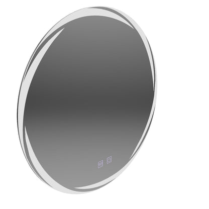 Kulaté LED zrcadlo 60cm, Spirallus Touch, Demister System, Stmívatelné
