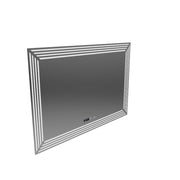 Obdélníkové LED zrcadlo, 120x80cm, Venezia Sensor MotionGlow Marcello, Demister System, Hodiny & Teploměr, Stmívatelné