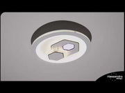LED lustr KATHLEEN RGB 16W, Teplé/Neutrální světlo, Bílý