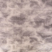 Sada 10x samolepicí 3D tapety Šedé měkké pěnové cihly, 77 cm x 70 cm x 6 mm 3D tapeta Výchozí název Alessandro Design