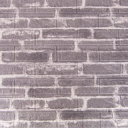 Sada 10x samolepicí 3D tapety Šedé měkké pěnové cihly, 77 cm x 70 cm x 6 mm 3D tapeta Výchozí název Alessandro Design