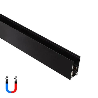 Použitá kolejnice pro magnetické projektory, 1 m, černá magnetická kolejnice Výchozí název Alessandro Design