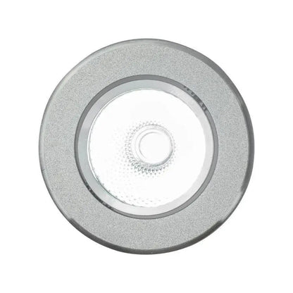 Zapuštěná LED bodová, 5W, kov, stříbrná svítidla Výchozí název Alessandro Design