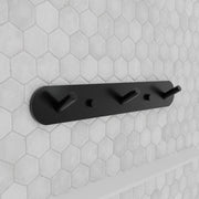 Držák na ručník a koupelnové doplňky 20cm hliníková černá Výchozí název Alessandro Design