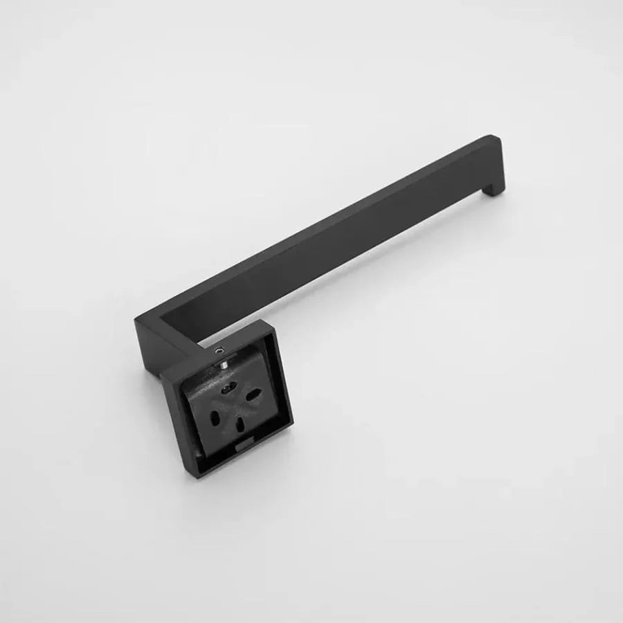 Černý držák na ručníky GJ628 držák na ručníky Výchozí název Alessandro Design