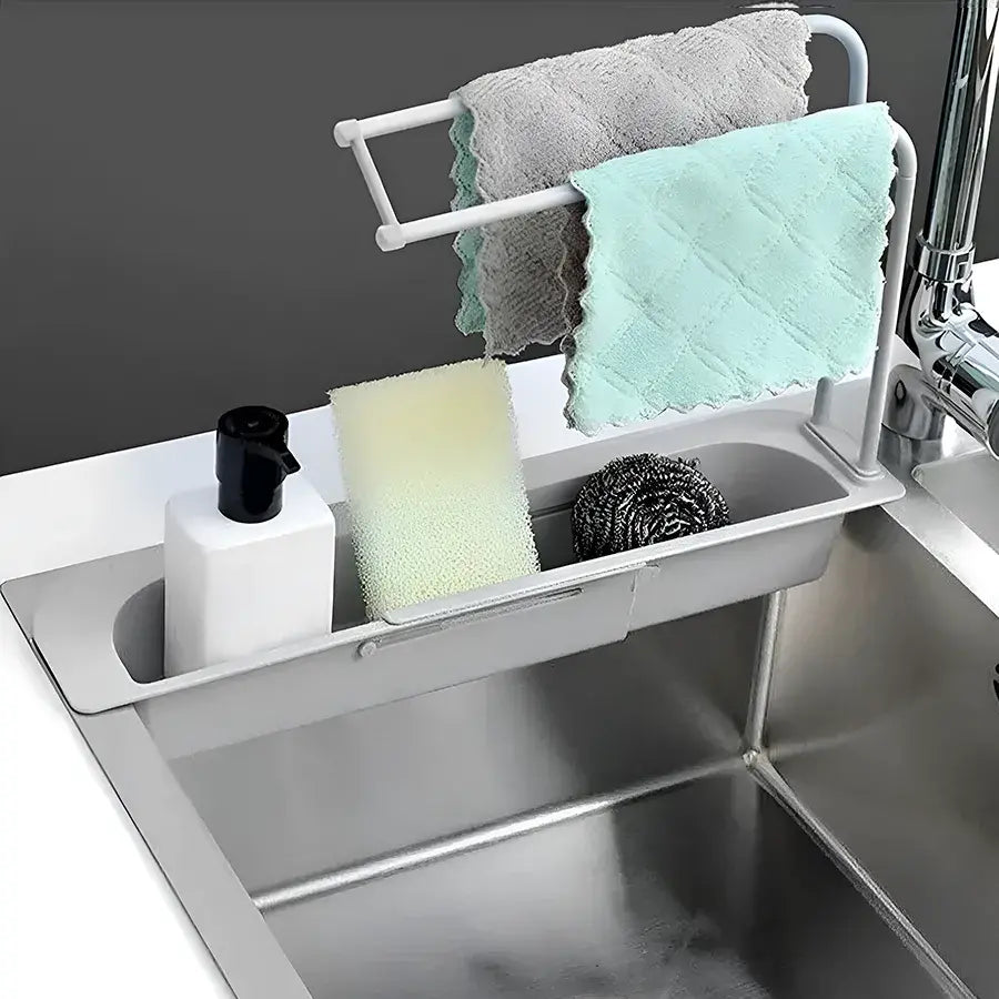 Teleskopická podpěra pro umyvadlo, 50 cm, bílé Koupelnové doplňky Výchozí název Alessandro Design