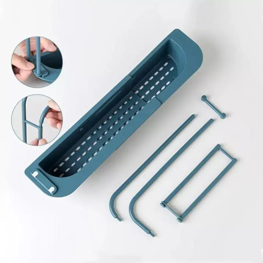 Teleskopická podpěra pro umyvadlo, 50 cm Zelené koupelnové doplňky Výchozí název Alessandro Design