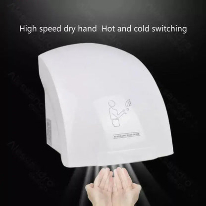 Osoušeč rukou se senzorem, 1800 W, bílý, Abs Výchozí název Alessandro Design