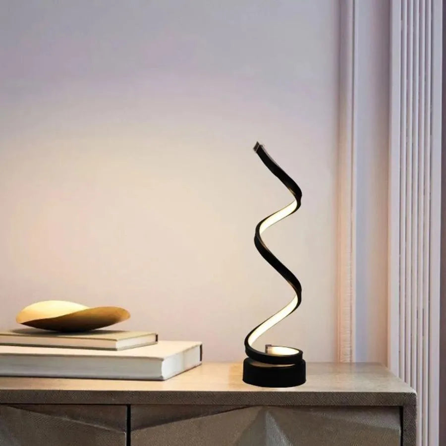LED lampa Afet 38W, silikon a kov, černá lampy a lampy Výchozí název Alessandro Design