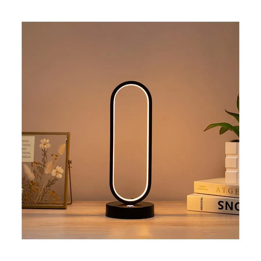 LED lampa Creatoris, 30W, studené/teplé/neutrální světlo, kov a akryl, černá lampy a lampy Výchozí název Alessandro Design