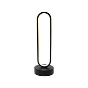 LED lampa Creatoris, 30W, studené/teplé/neutrální světlo, kov a akryl, černá lampy a lampy Výchozí název Alessandro Design