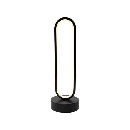 LED lampa Creatoris, 30W, studené/teplé/neutrální světlo, kov a akryl, černá lampy a lampy Výchozí název Alessandro Design