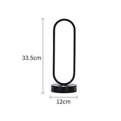 LED lampa Creatoris, 30W, studené/teplé/neutrální světlo, kov a akryl, černá lampy a lampy Výchozí název Alessandro Design
