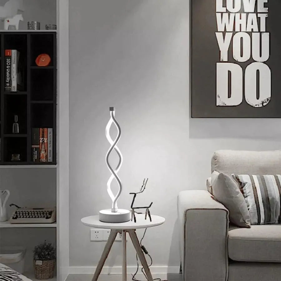 Genom LED lampa, 36W, studené/teplé/neutrální světlo, plast a kov, bílé lampy a lampy Výchozí název Alessandro Design
