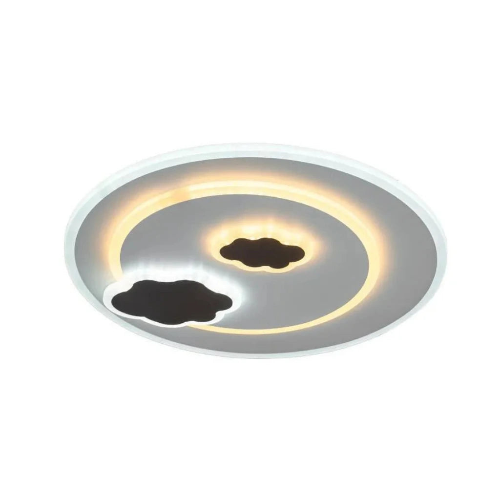 LED lustr NOOR 22W, studené/teplé/neutrální světlo, bílé LED lustry Výchozí název Alessandro Design