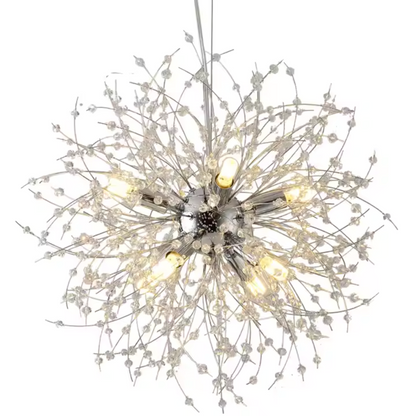 Schönbrunn křišťálový lustr, 12x G9, průměr 60 cm, lesklý chrom, nastavitelná výška Moderní lustry Výchozí název Alessandro Design