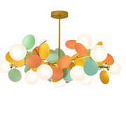 Závěsný lustr SVEN, 15x G9, vícebarevné moderní lustry Výchozí název Alessandro Design