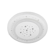 GUARELLA LED lustr, 39W, studené/teplé/neutrální světlo, bílá